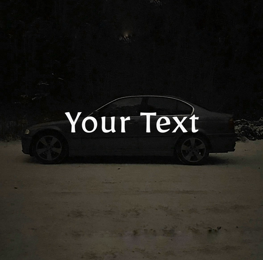 Custom Text - Sticker
