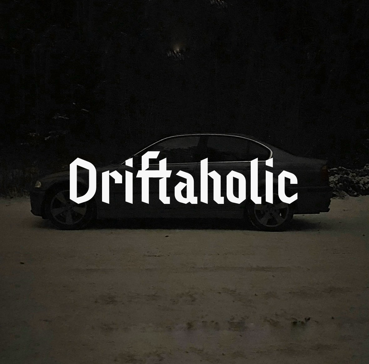 "Driftaholic" - Sticker