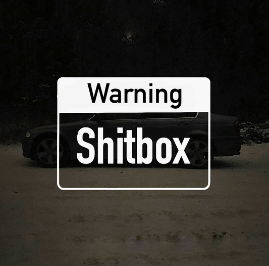 "Shitbox" - Decal
